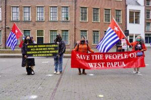 Demonstratie West Papua